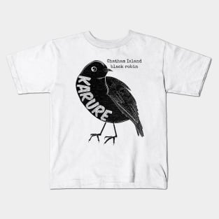 Karure black robin Kids T-Shirt